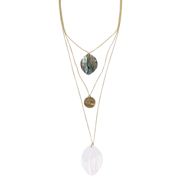 Colar Areia e Mar - Gold