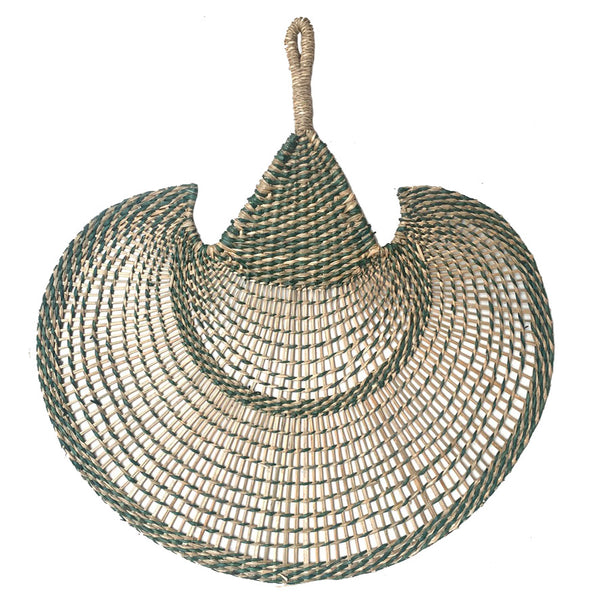 Leque Decorativo de Parede Vietnã - Verde