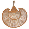 Leque Decorativo de Parede Vietnã -Laranja