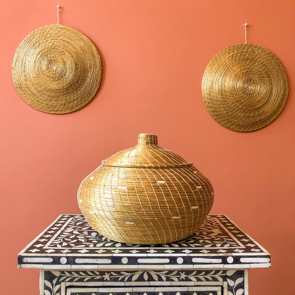Pote de Capim Dourado