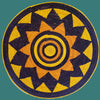 Mandala de Palha de Tucumã - 55cm