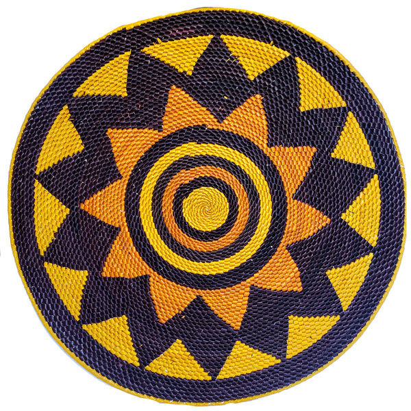 Mandala de Palha de Tucumã - 55cm
