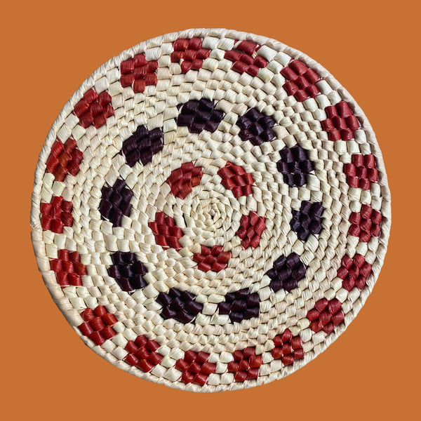 Mandala de Palha de Tucumã - 22cm