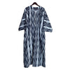 Kimono Ikat Preto- Uzbequistão