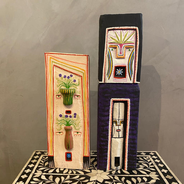 Totem de Madeira- Celio de Souza
