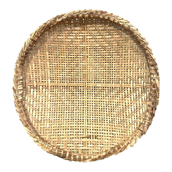 Peneira Decorativa de Palha Clara 55cm
