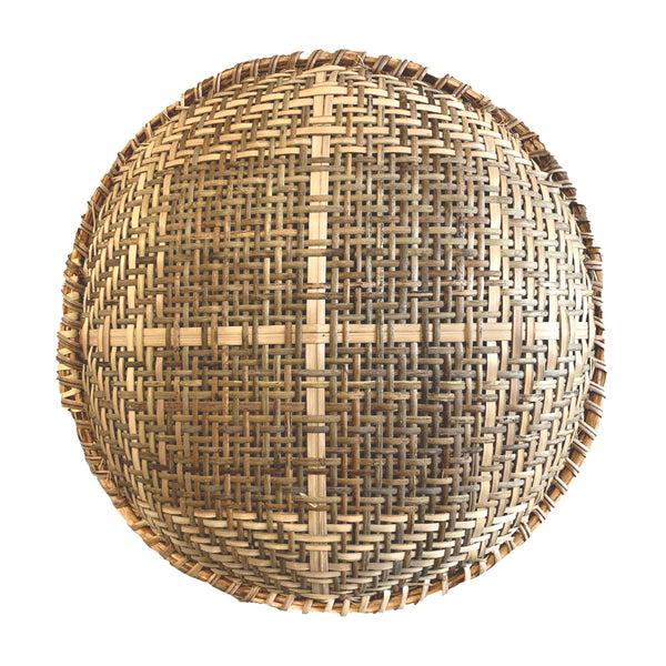 Peneira Decorativa de Palha Clara 55cm